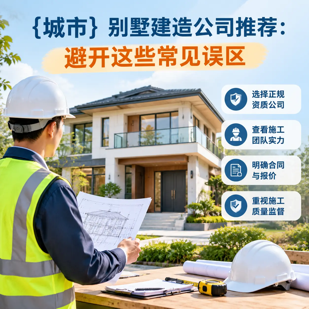 贵阳 别墅建造公司推荐:避开这些常见误区