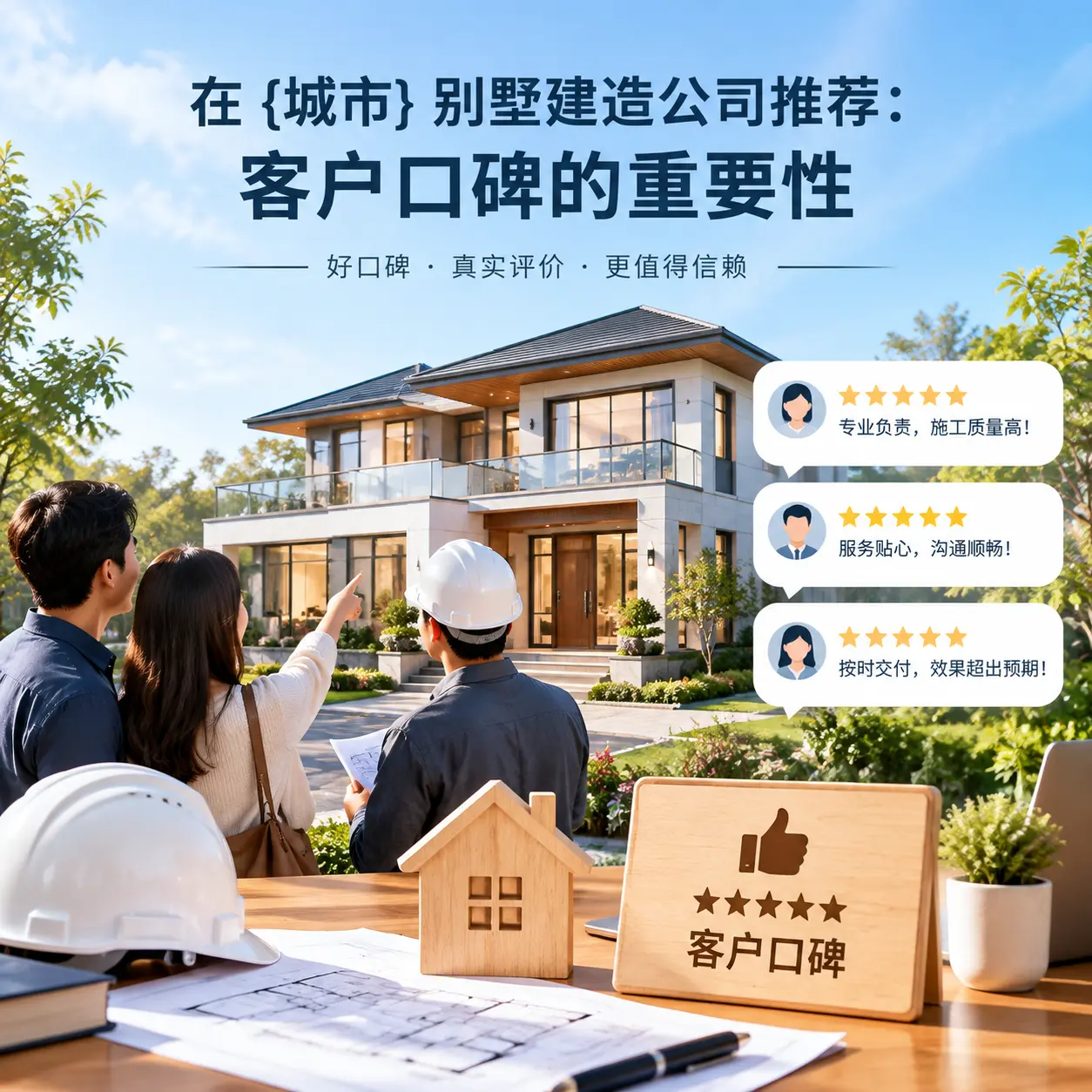 在 贵阳 别墅建造公司推荐:客户口碑的重要性