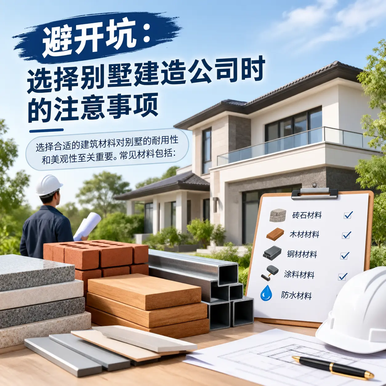 避开坑：选择 贵阳 别墅建造公司时的注意事项