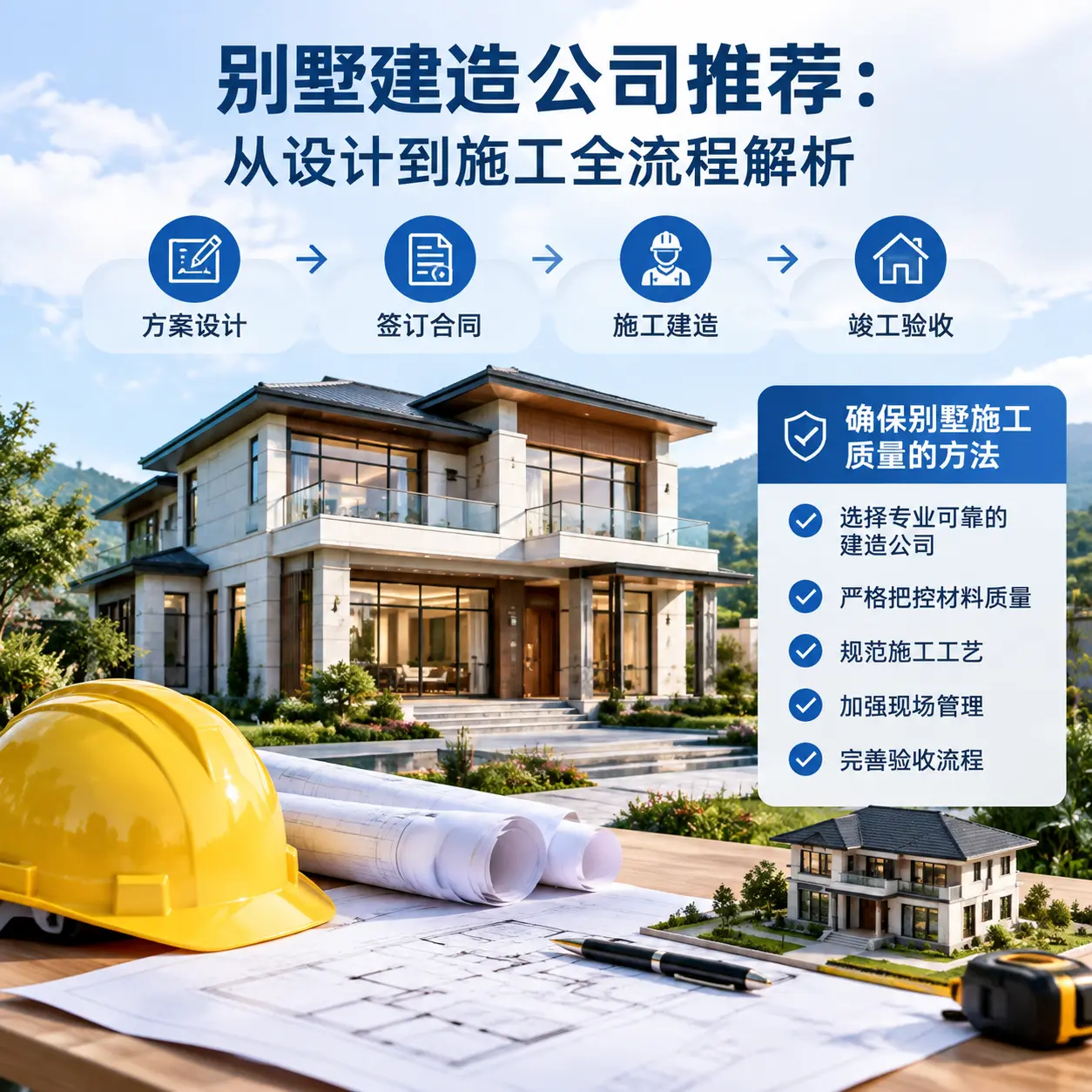 别墅建造公司推荐:从设计到施工全流程解析