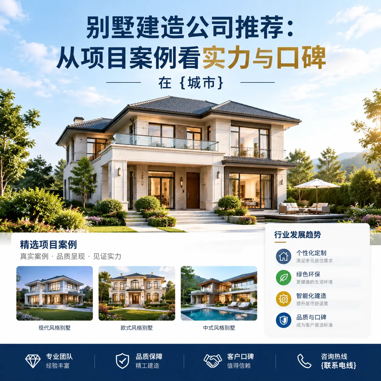 别墅建造公司推荐：从项目案例看实力与口碑在 贵阳